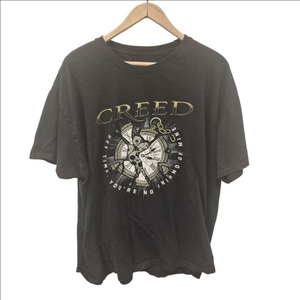 Creed Summer Of 99' Tour Black Graphic Short Sleeve T-Shirt